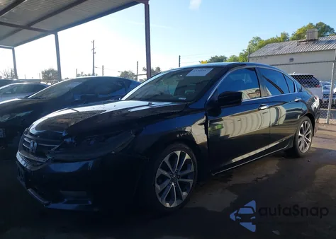 2014 Honda Accord Sport from USA, damaged, VIN 1HGCR2F56EA131955